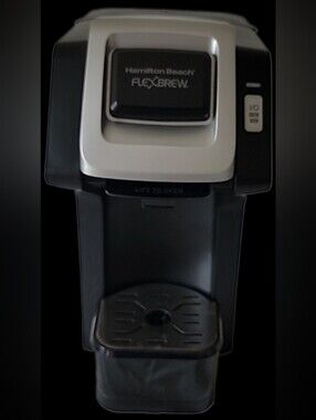Hamilton Beach FlexBrew Single-Serve Coffee Maker #49974- Black & Silver Accent